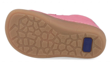 Barefoot dětské tenisky Koel - Archie Leather Fuchsia