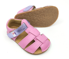 Ef Barefoot sandálky Pink Fiolet Ef Barefoot sandálky Pink Fiolet
