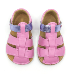 Ef Barefoot sandálky Pink Fiolet Ef Barefoot sandálky Pink Fiolet
