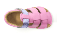 Ef Barefoot sandálky Pink Fiolet Ef Barefoot sandálky Pink Fiolet