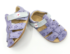 Ef Barefoot sandálky Fiolet Flowers Ef Barefoot sandálky Fiolet Flowers