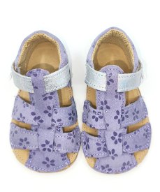 Ef Barefoot sandálky Fiolet Flowers Ef Barefoot sandálky Fiolet Flowers