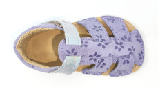 Ef Barefoot sandálky Fiolet Flowers Ef Barefoot sandálky Fiolet Flowers