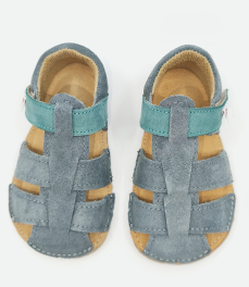 Ef Barefoot sandálky Grey green Ef Barefoot sandálky Grey green