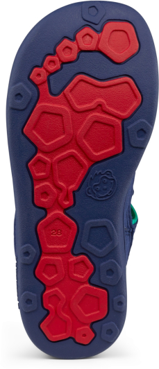 Affenzahn Sandal Vegan Breezy Octopus Blue Affenzahn Sandal Vegan Breezy Octopus Blue