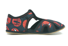 Ef Barefoot papuče 386 Red Spider Ef Barefoot papuče 386 Red Spider