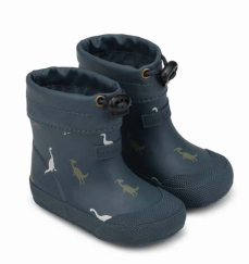 Zimní holínky Bundgaard Malik Navy Dino Zimní holínky Bundgaard Malik Navy Dino