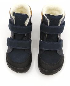Koel barefoot Milo 3 Hydro navy Cognac Koel barefoot Milo 3 Hydro navy Cognac