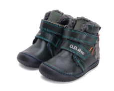 D.D.Step Barefoot zimní boty W070-42838A Emerald