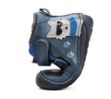 D.D.Step Barefoot zimní boty W070-52893 Royal Blue