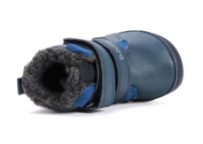 D.D.Step Barefoot zimní boty W070-52893 Royal Blue
