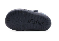 D.D.Step Barefoot zimní boty W070-52893 Royal Blue