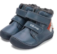 D.D.Step Barefoot zimní boty W070-52301 Bermuda Blue D.D.Step Barefoot zimní boty W070-52301 Bermuda Blue