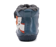 D.D.Step Barefoot zimní boty W070-52301 Bermuda Blue