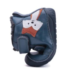 D.D.Step Barefoot zimní boty W070-52301 Bermuda Blue