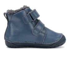 D.D.Step Barefoot zimní boty W070-52301 Bermuda Blue