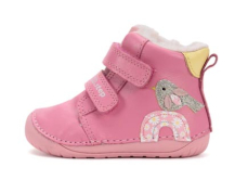 D.D.Step Barefoot zimní boty W070-52624B Pink D.D.Step Barefoot zimní boty W070-52624B Pink