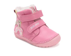 D.D.Step Barefoot zimní boty W070-52624B Pink D.D.Step Barefoot zimní boty W070-52624B Pink