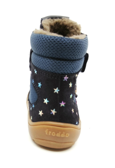 Froddo Barefoot zimní boty s membránou G3160247-10 Stars Froddo Barefoot zimní boty s membránou G3160247-10 Stars