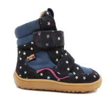 Froddo Barefoot zimní boty s membránou G3160247-10 Stars Froddo Barefoot zimní boty s membránou G3160247-10 Stars
