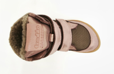 Froddo Barefoot zimní boty s membránou G3160247-8 Pink Gold Froddo Barefoot zimní boty s membránou G3160247-8 Pink Gold