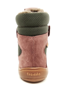 Froddo Barefoot zimní boty s membránou G3160247-13 Grey Pink Froddo Barefoot zimní boty s membránou G3160247-13 Grey Pink