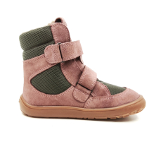 Froddo Barefoot zimní boty s membránou G3160247-13 Grey Pink Froddo Barefoot zimní boty s membránou G3160247-13 Grey Pink