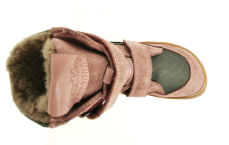 Froddo Barefoot zimní boty s membránou G3160247-13 Grey Pink Froddo Barefoot zimní boty s membránou G3160247-13 Grey Pink