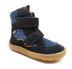 Froddo Barefoot zimní boty s membránou G3160247 Dark Blue
