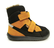 Froddo UP Barefoot zimní boty s membránou G3160252-6 Black Orange Froddo UP Barefoot zimní boty s membránou G3160252-6 Black Orange