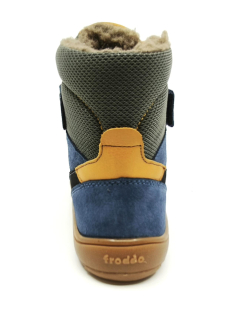 Froddo UP Barefoot zimní boty s membránou G3160252-3 Denim