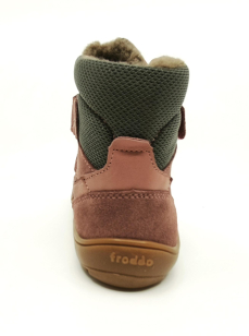 Froddo UP Barefoot zimní boty s membránou G3160252-8 Grey Pink