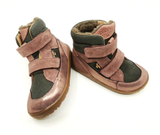 Froddo UP Barefoot zimní boty s membránou G3160252-8 Grey Pink