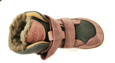 Froddo UP Barefoot zimní boty s membránou G3160252-8 Grey Pink