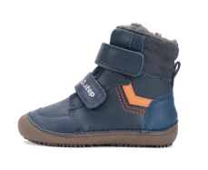 D.D.step Barefoot zimní obuv W063-52804A Royal Blue