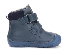 D.D.Step Barefoot zimní boty W073-52943 Royal Blue
