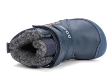 D.D.Step Barefoot zimní boty W073-52943 Royal Blue
