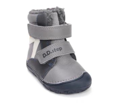 D.D.Step Barefoot zimní boty W073-52306 Grey D.D.Step Barefoot zimní boty W073-52306 Grey
