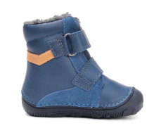 D.D.Step Barefoot zimní boty W073-52306B Bermuda Blue