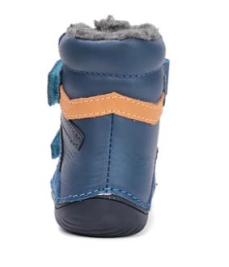 D.D.Step Barefoot zimní boty W073-52306B Bermuda Blue