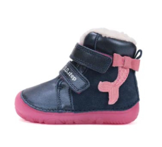 D.D.Step Barefoot zimní boty W073-52684 Royal Blue D.D.Step Barefoot zimní boty W073-52684 Royal Blue