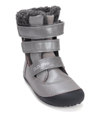 D.D.step Barefoot zimní obuv W063-52534 Dark Grey