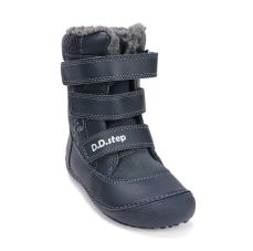 D.D.step Barefoot zimní obuv W063-52732 Royal Blue