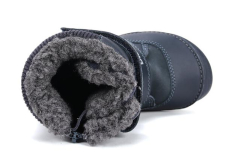 D.D.step Barefoot zimní obuv W063-52732 Royal Blue