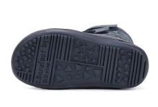 D.D.step Barefoot zimní obuv W063-52732 Royal Blue