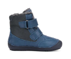 D.D.step Barefoot zimní obuv W063-52415 Bermuda Blue
