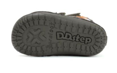 D.D.Step Barefoot zimní boty W070-52301 B Khaki