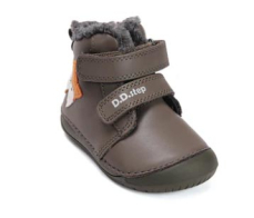 D.D.Step Barefoot zimní boty W070-52301 B Khaki