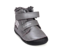 D.D.Step Barefoot zimní boty W070-52214A Dark Grey