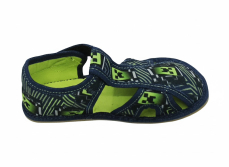 Ef Barefoot papuče 386 Green Craft Ef Barefoot papuče 386 Green Craft